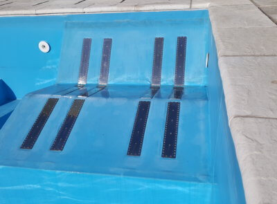 Masážní lehátka pro foliové bazény